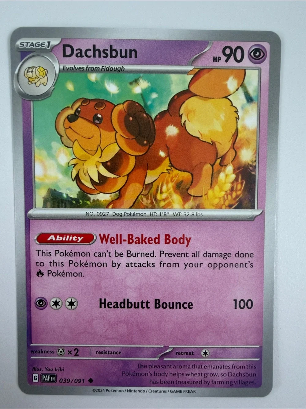 💖 Cute Pokémon Card Lot | Fidough Dachsbun Emolga Tandemaus Cherubi ✨5/$25✨
